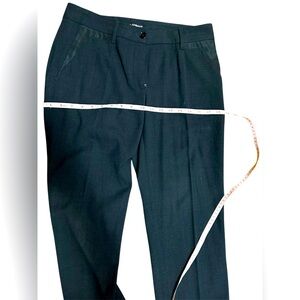 Dolce & Gabbana Black Dress Pants with Classic Design. Vintage. Couture